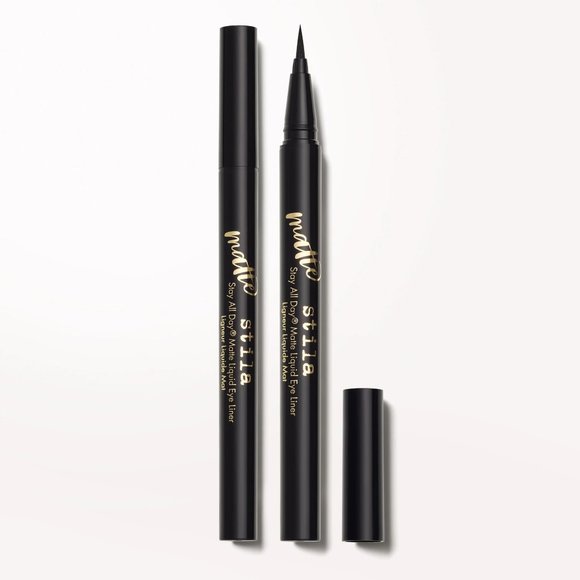 ✅ STILA  #INTENSE BLACK Stay All Day MATTE Liquid Eye Liner  ✨ New in box - Picture 3 of 10